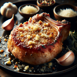 baked garlic parmesan pork chops recipe 1