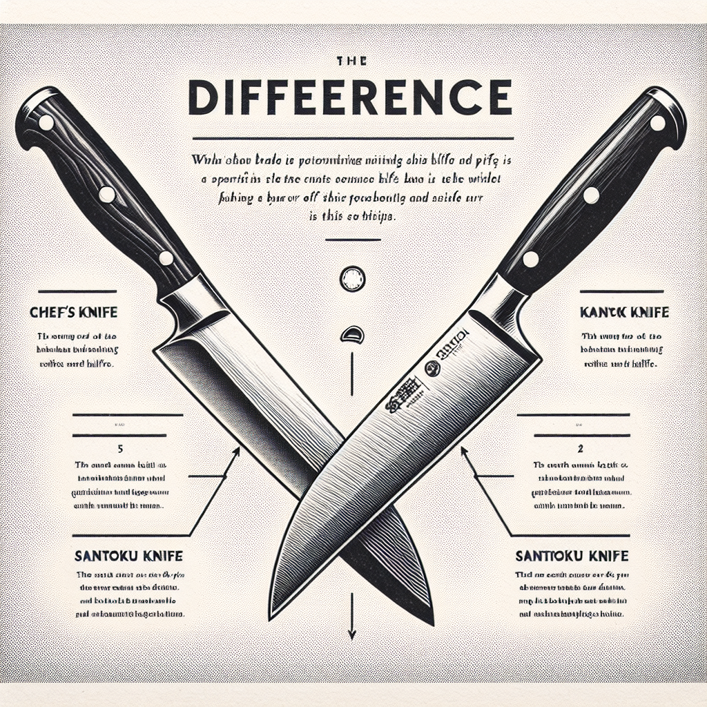 Whats The Difference Between A Chefs Knife And A Santoku Knife?