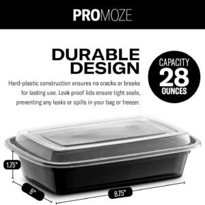 50 pack reusable meal prep containers review