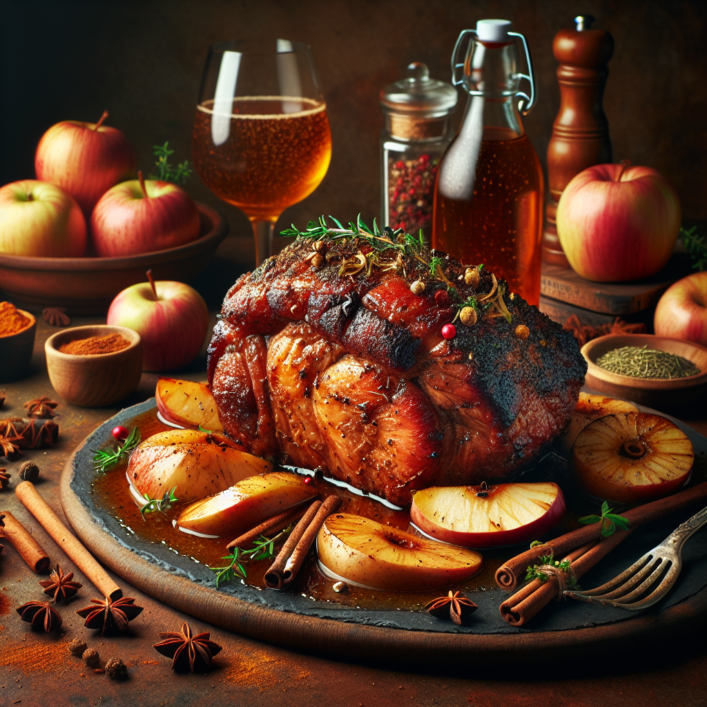 Apple Cider Braised Pork Shoulder Recipe