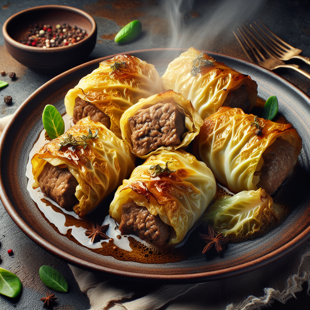 Beef And Cabbage Rolls Recipe