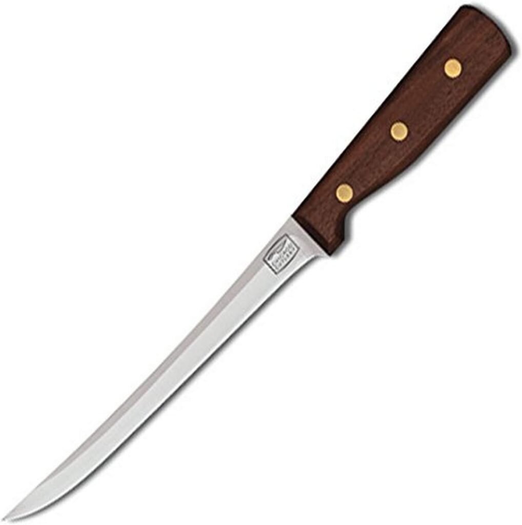 Chicago Cutlery 3-Inch Paring and Boning Kitchen Knife, Stainless Steel Resists Rust, Stains, and Pitting, Walnut Tradition Handle, Classic Style