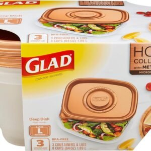 gladware home deep dish food storage containers review