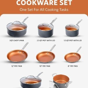 gotham steel professional cookware set review