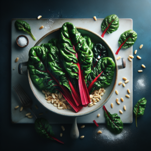 sauteed swiss chard with pine nuts recipe 1