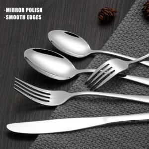 60 piece silverware set review