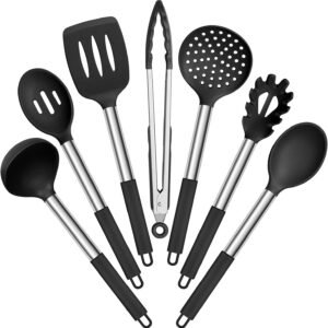 7 pcs heat resistant kitchen utensils review