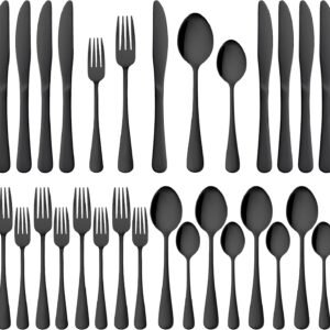 aikwi stainless steel cutlery flatware set review