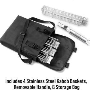 braize large kabob grilling baskets review