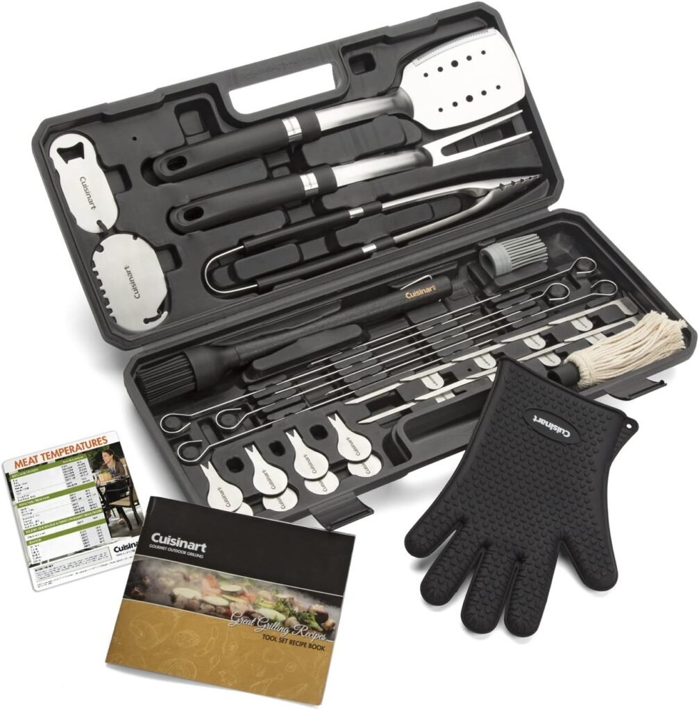 Cuisinart CGS-8036 Grill, BBQ Tool Set, 36-Piece