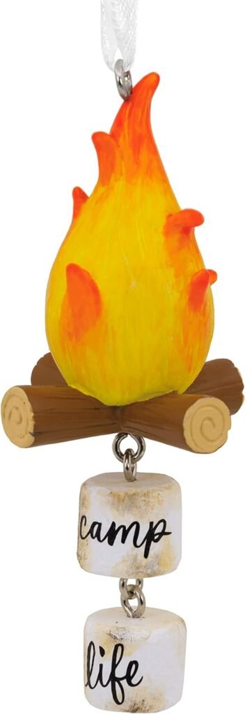 Hallmark Camp Life Campfire Resin Christmas Ornament (0001HGO3096)