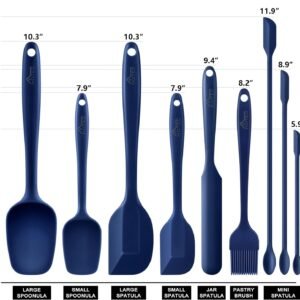 hotec silicone spatula set kitchen utensils review