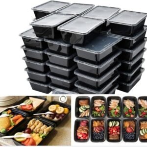 iume 50 pack meal prep containers review