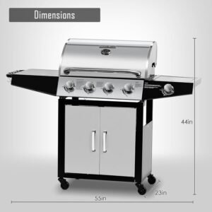 master cook gas grill review