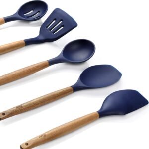 miusco non stick silicone kitchen utensils set review