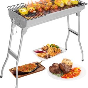 outvita portable charcoal grill review