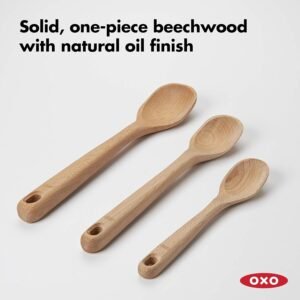 oxo good grips 3 piece wooden utensil set review