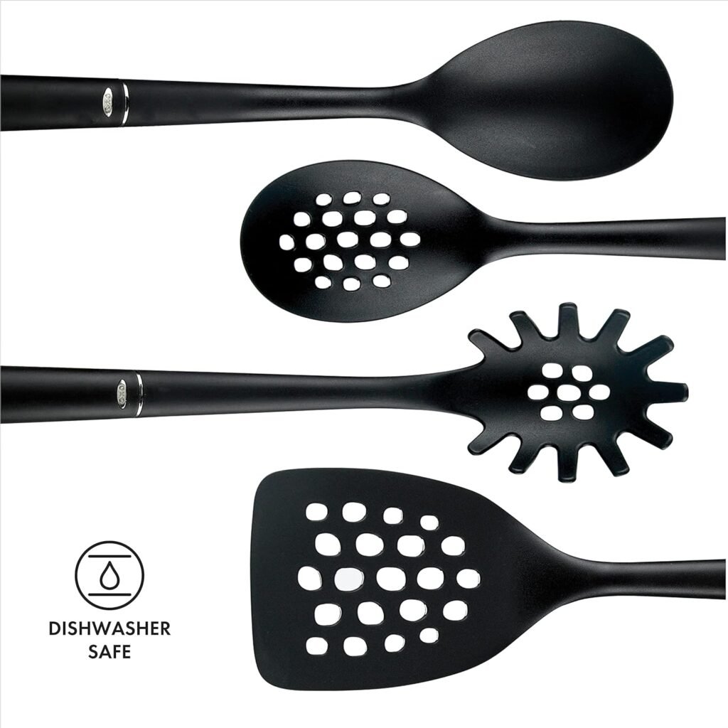 OXO Good Grips 4-Piece Nylon Tool Set, 2.3, Black