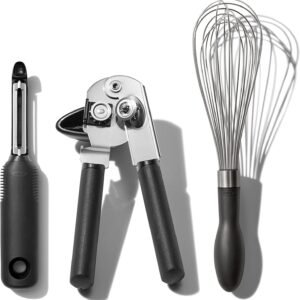 oxo good grips stainless steel essential 3 piece kitchen gadget set review