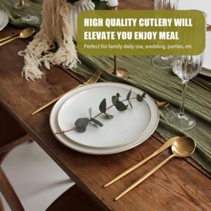 terlulu 40 piece gold silverware set review