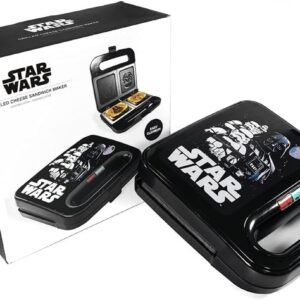 uncanny brands star wars darth vader and stormtrooper grilled cheese maker review