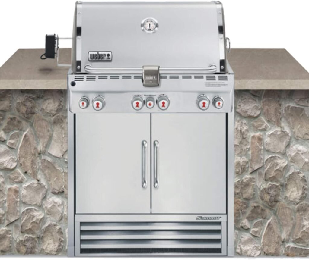 Weber Summit S-460 Built-In Liquid Propane in Stainless Steel Grill