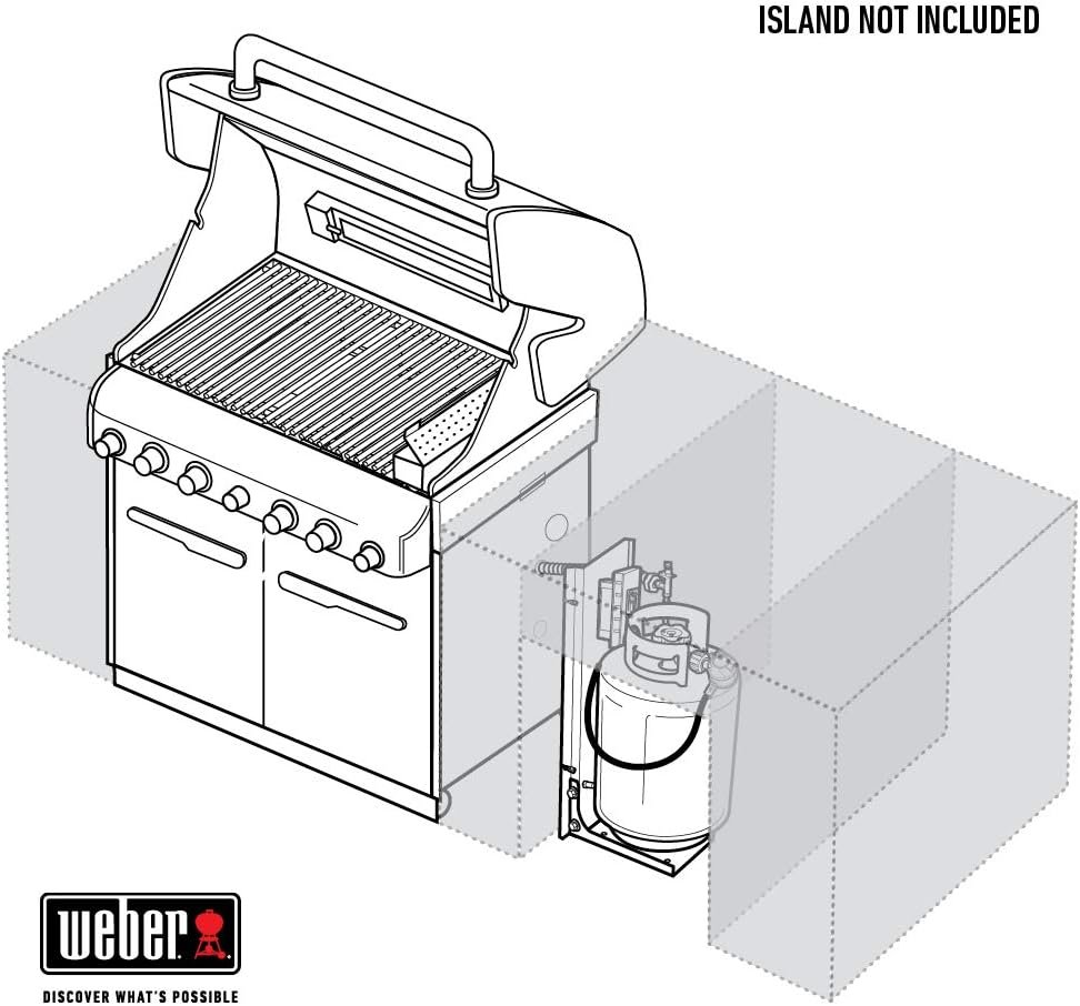 Weber Summit S-460 Built-In Liquid Propane in Stainless Steel Grill