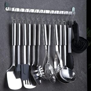 berglander kitchen utensils set 38 pieces stainless steel cooking utensils set kitchen gadgets cookware kitchen tool set 3