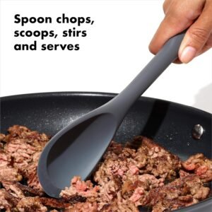 oxo good grips 3 piece silicone utensil setgray 2