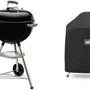 weber original kettle 18 inch charcoal grill black 1