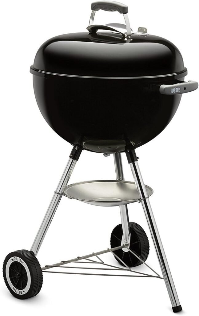 Weber Original Kettle 18 Inch Charcoal Grill, Black