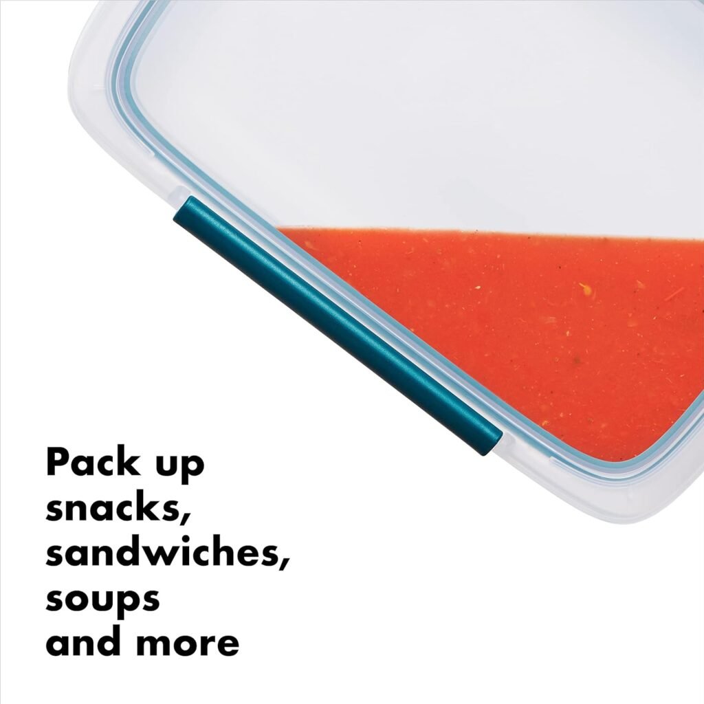 OXO Good Grips Prep  Go 3.3 Cups/0.78 L Container | Leakproof Food Storage | Ideal for leftovers and snacks |BPA Free|Microwave Safe | Dishwasher Safe | Freezer Safe | Odor and Stain Resistant, White