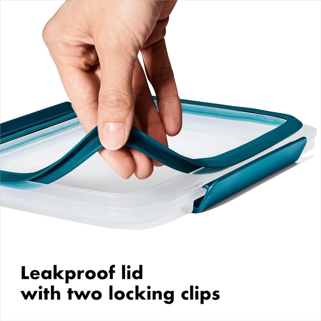 OXO Good Grips Prep  Go 3.3 Cups/0.78 L Container | Leakproof Food Storage | Ideal for leftovers and snacks |BPA Free|Microwave Safe | Dishwasher Safe | Freezer Safe | Odor and Stain Resistant, White