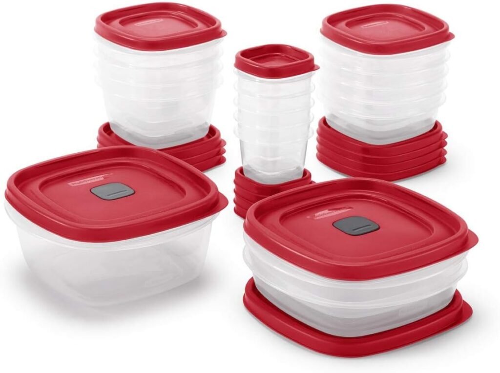 Rubbermaid Easy Find Lid 34 Piece Food Storage Container Set