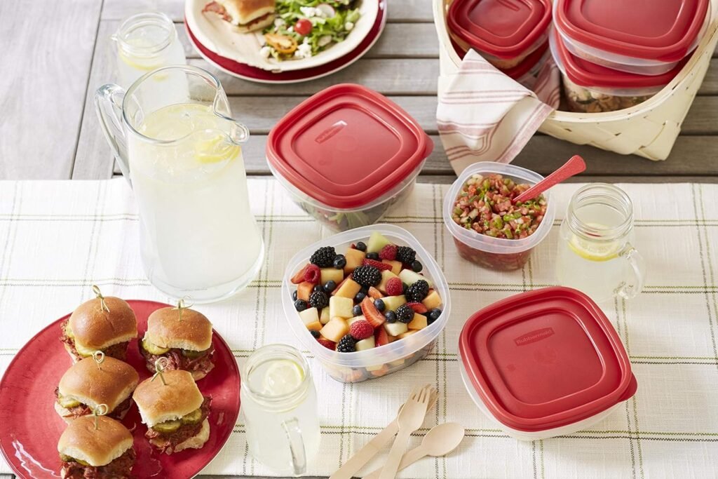 Rubbermaid Easy Find Lid 34 Piece Food Storage Container Set